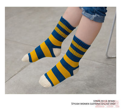 【兒童襪子純棉秋冬男童中筒女童棉襪寶寶襪中大童條紋襪子廠(chǎng)家批發(fā)T39】義烏市歐燁電子商務(wù)商行 - 產(chǎn)品庫(kù)